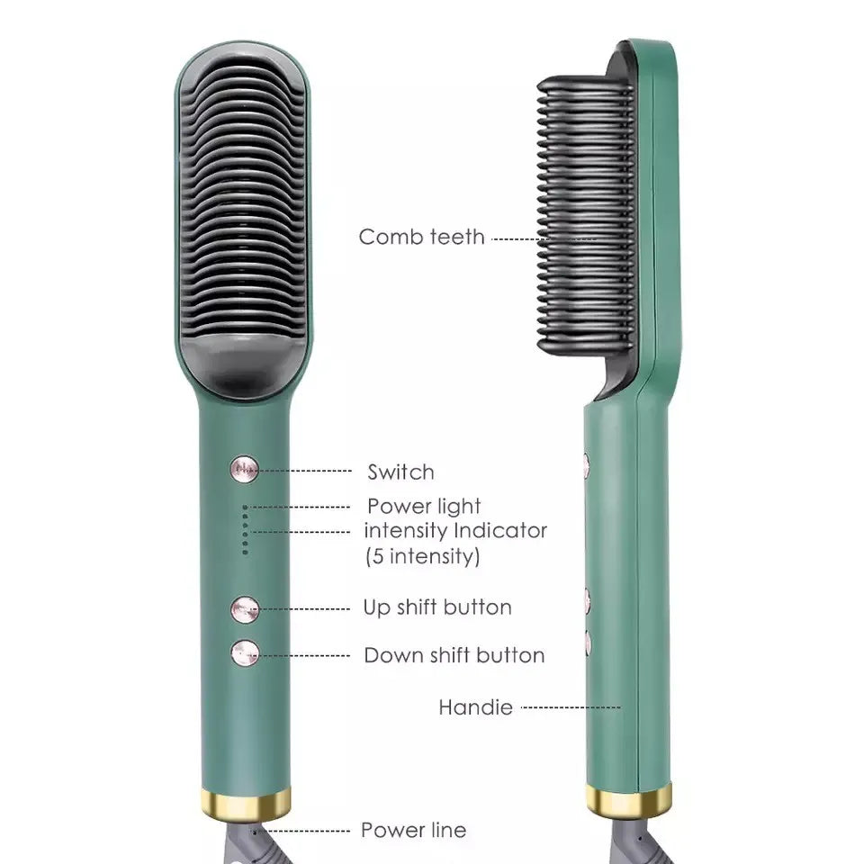 Hair Straightener Brush For Girls