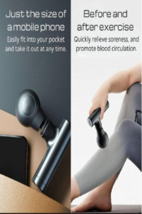 Mini Rechargeable Fascial Gun Deep Muscle Massager gun