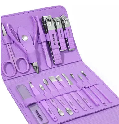 16 PCS Professional Manicure & Pedicure Set