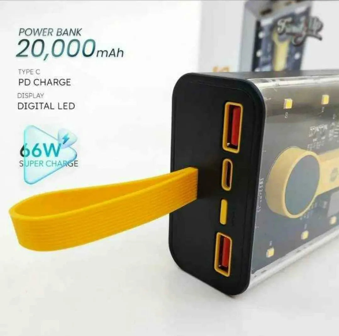 20000 MAH 66W FAST CHARGING