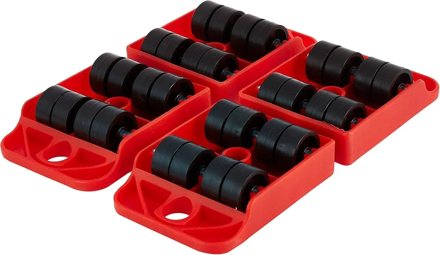 Furniture Moving Transport Tool Set 4 Mover Roller