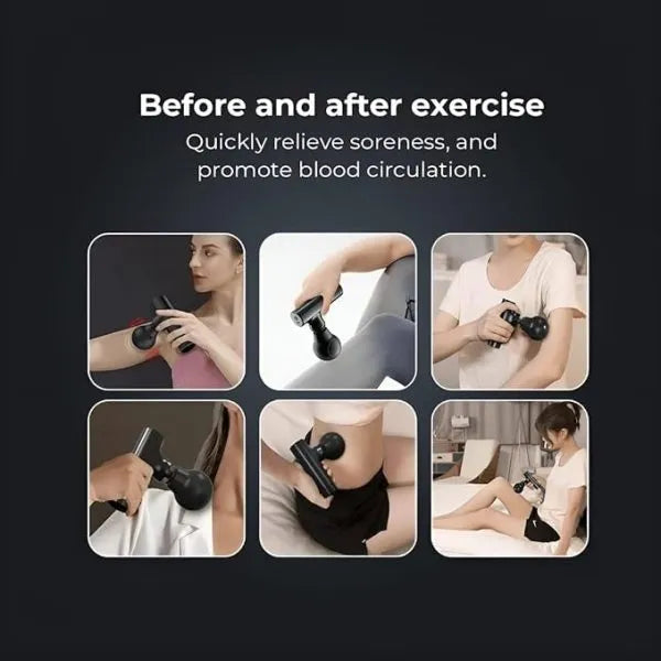 Mini Rechargeable Fascial Gun Deep Muscle Massager gun