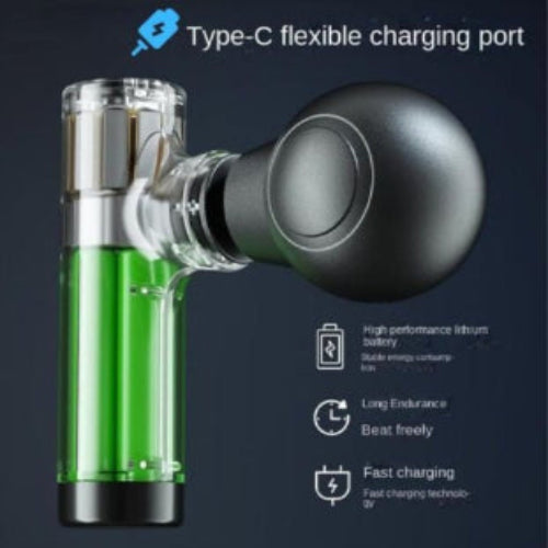Mini Rechargeable Fascial Gun Deep Muscle Massager gun