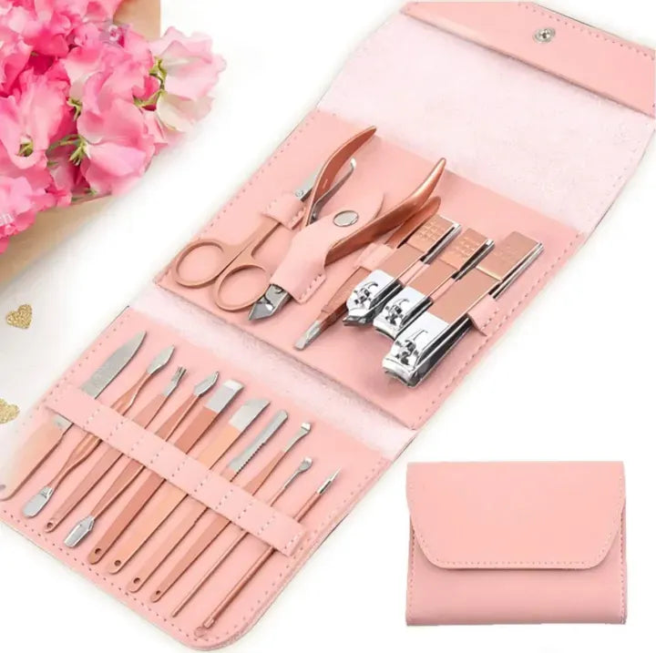 16 PCS Professional Manicure & Pedicure Set