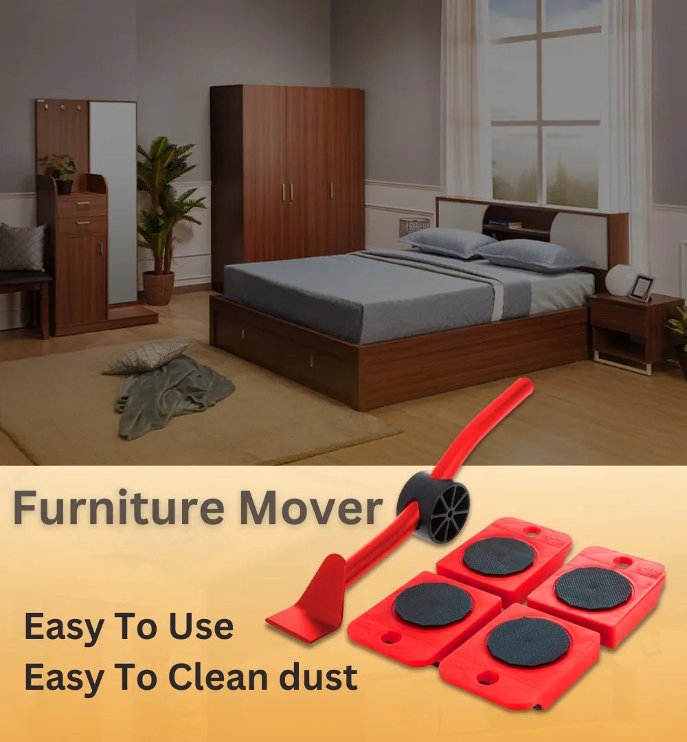 Furniture Moving Transport Tool Set 4 Mover Roller