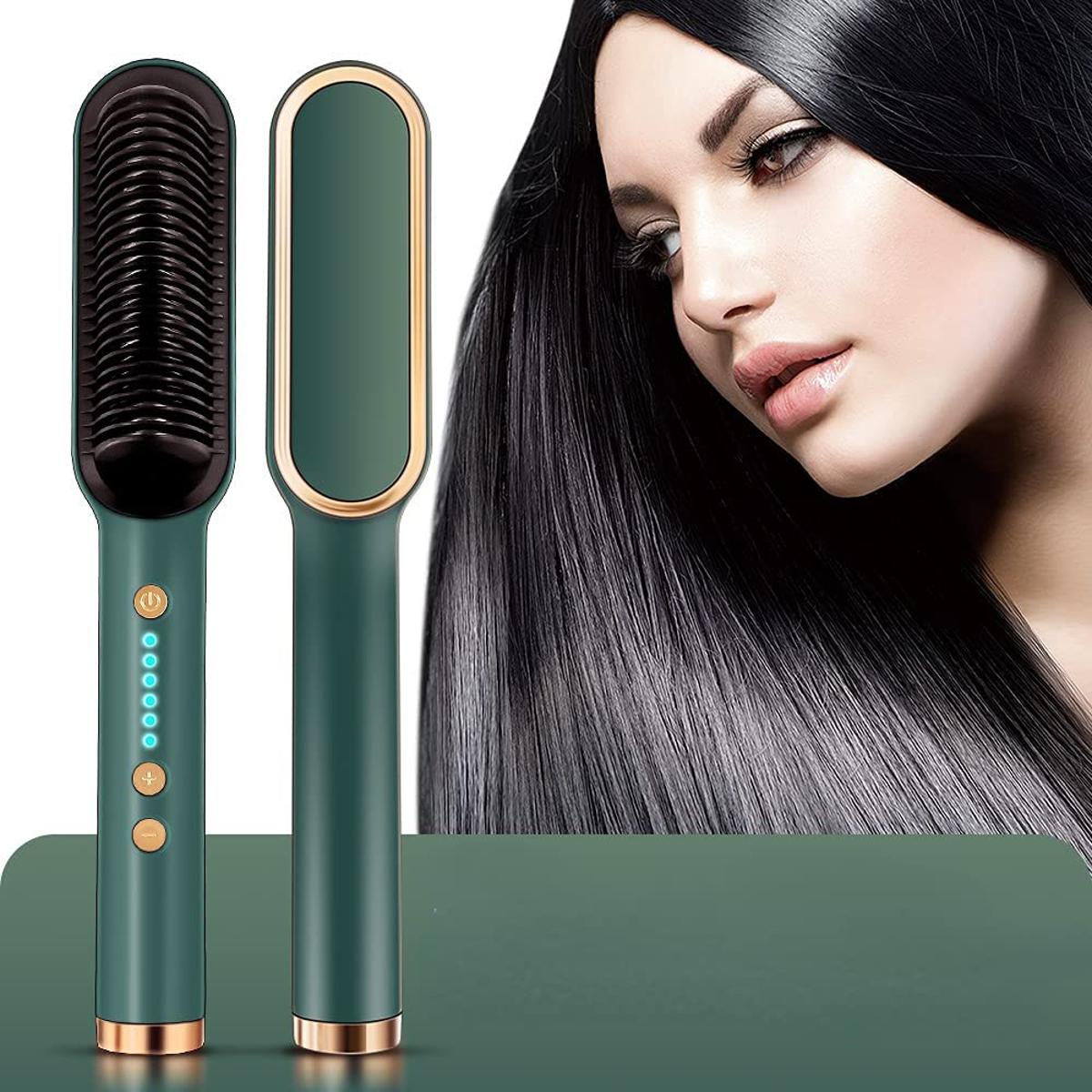 Hair Straightener Brush For Girls