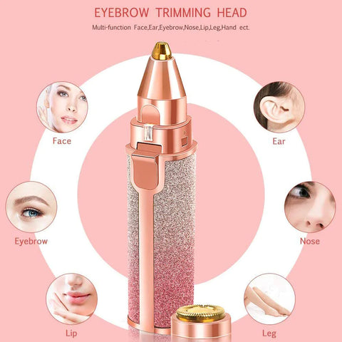 2 in 1 Electric Face Hair Remover