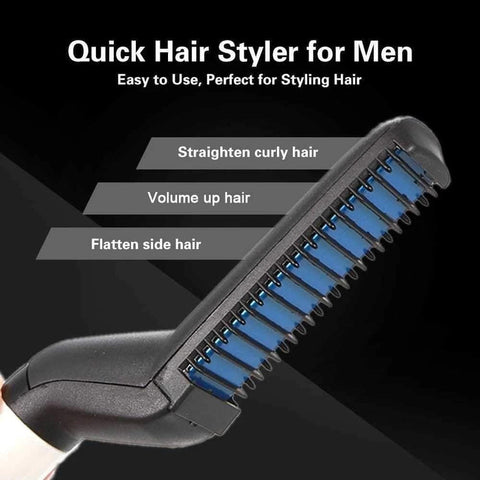 Hair & Beard Straightner Brush