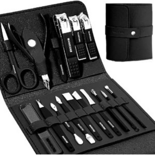 16 PCS Professional Manicure & Pedicure Set