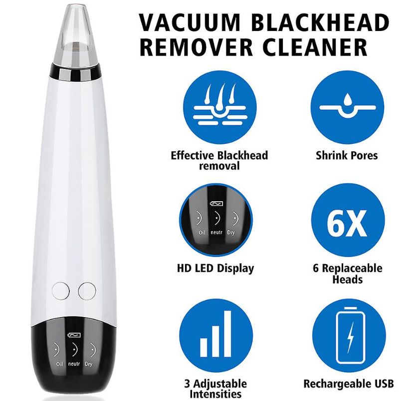 Derma Suction Blackhead Removal Machine – 4 in 1