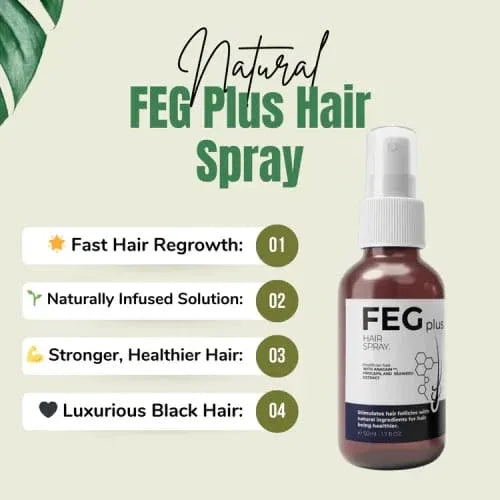 FEG PLUS Hair Growth SERUM - For Men and Women