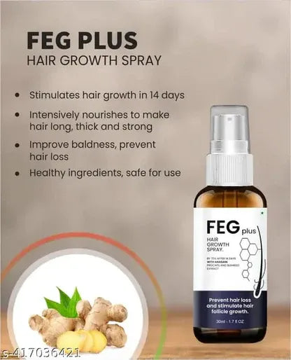 FEG PLUS Hair Growth SERUM - For Men and Women