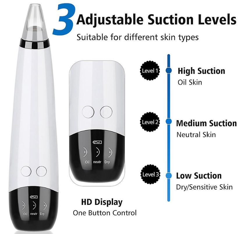 Derma Suction Blackhead Removal Machine – 4 in 1
